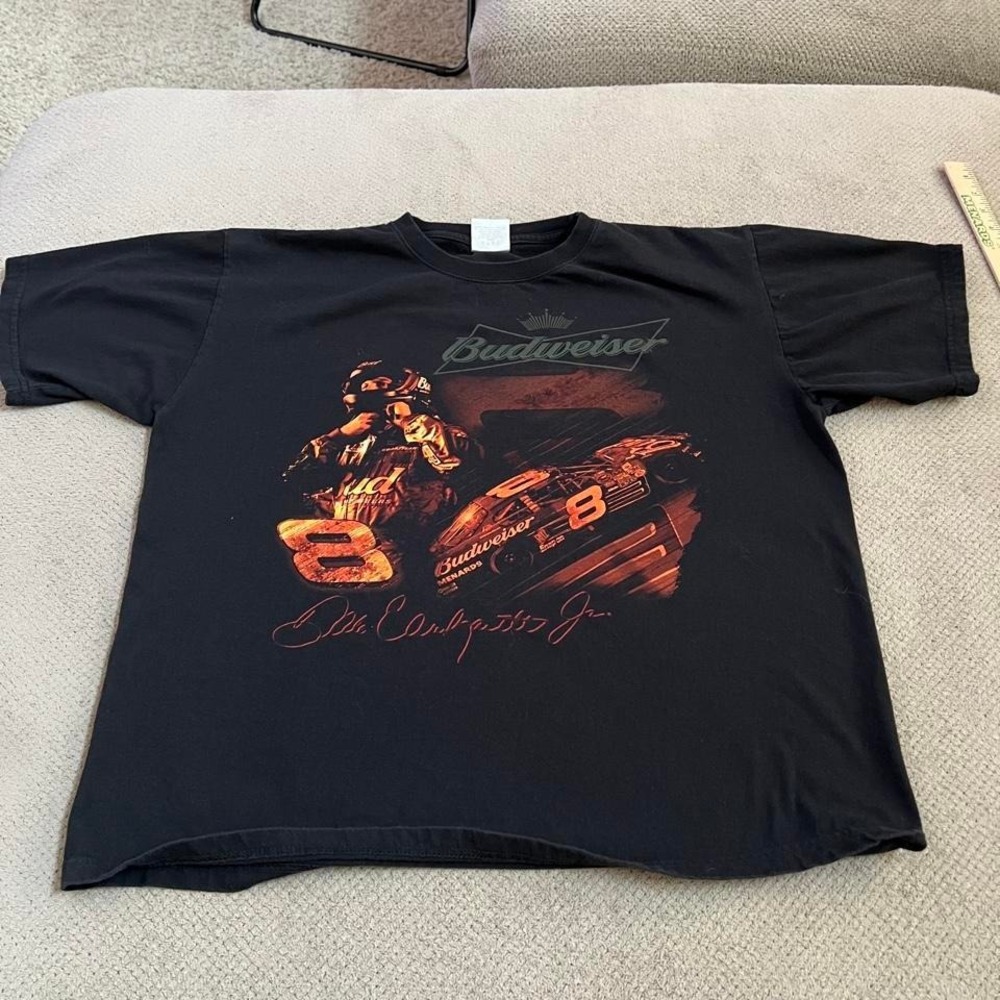 Vintage 2000s Dale Earnhardt jr NASCAR Tee Size L